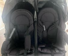 Out and about double buggy