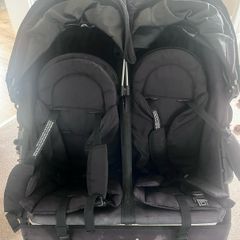 Out and about double buggy