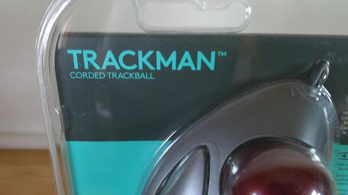 Logitech Trackman Marble Corded Trackball Mouse T-BC21 New Sealed 910-000808