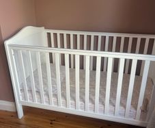 cot and mattress