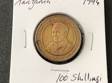 Tanzania 1994 100 Shillings