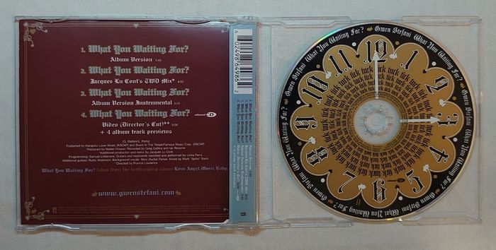 Gwen Stefani - What You Waiting For? - CD Single