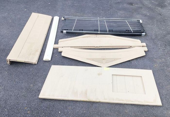 Keter Factor 8x6 shed parts panels roof