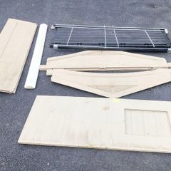 Keter Factor 8x6 shed parts panels roof