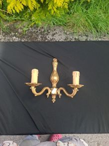 Gold wall lamp postage possible