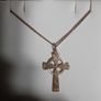 9 carat gold pendant and chain Image 2