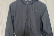 Boys Emporio Armani EA7 Grey Hooded Jacket - Age 14
