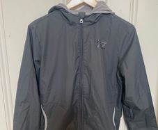 Boys Emporio Armani EA7 Grey Hooded Jacket - Age 14