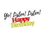 AEW The Acclaimed Anthony Bowens Scissor Me Birthday A5 Card Image 2