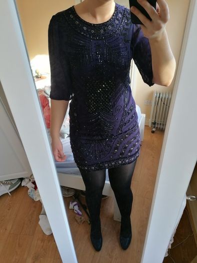 Sequenced dress