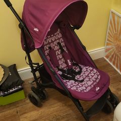 joie stroller pink
