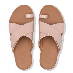 FitFlop Patent Toe-Thongs Sandals