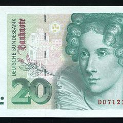 Germany (Federal Republic) 20 German Mark Banknote 1993 P-39b (UNC)
