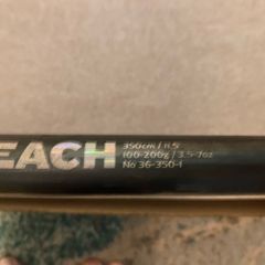 Vigor Carp 60 reel & Chieftain Beach Rod