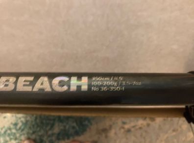 Vigor Carp 60 reel & Chieftain Beach Rod