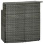 3 Piece Garden Bar Set Grey Image 5