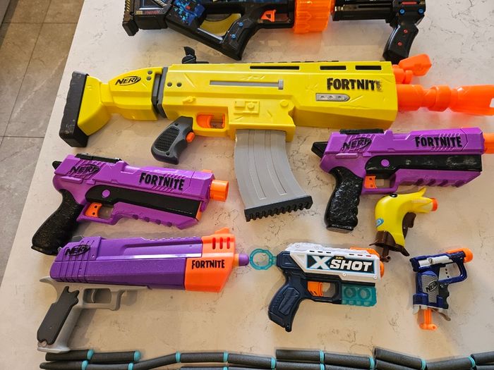 Large Nerf - X-Shot Bundle - Fortnite + Doominator + Loads of Darts