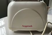 White Aquamark Toaster