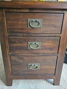 Harvey Norman Walnut Lockers x2