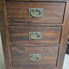 Harvey Norman Walnut Lockers x2