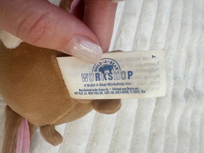 Build A Bear BAB Kabu Pawlette Kawaii Bunny Mini Plush Rabbit approx. 4" Used Please see photos