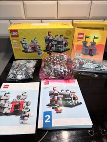 Lego Mini Knights Castle (407755) and Micro Castle (6487474)
