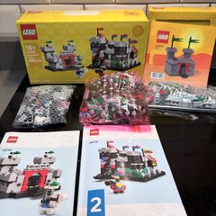 Lego Mini Knights Castle (407755) and Micro Castle (6487474)
