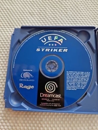 UEFA Striker Sega Dreamcast Arcade Retro Games Original