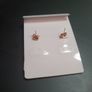NEW RRP36Eur Gold color jet earrings drop by Absolute Jewellery Design RRP 36 euro NEW Image 3