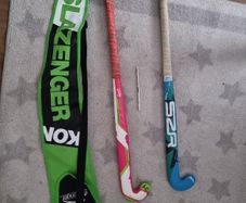 hockey sticks