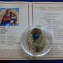 Raphael Madonnas Silver & Precious Stones Art Gilded Proof Silver Set 2012 Image 9