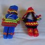 Native Costume Dolls x 2 For Sale Image 4