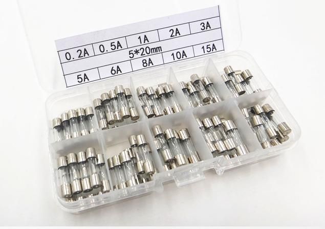 Quick Blow Glass Tube Fuse Assortment Kit