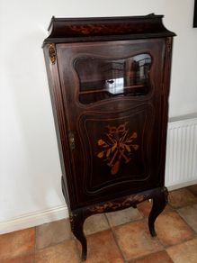 Antique cocktail drinks cabinet