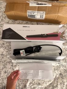BaByliss pro conical curling wand 32-19mm black