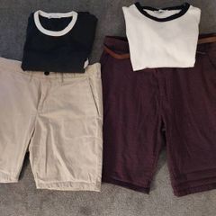 mens shorts& tee shirts chino & Zara