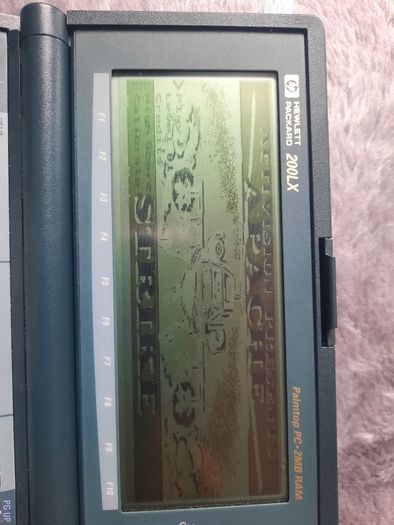 Vintage Dos computer palmtop Hp 200LX