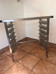 Stainless Steel Tray Stand