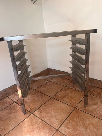 Stainless Steel Tray Stand