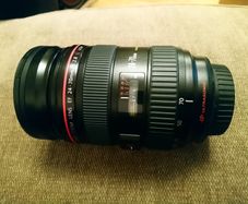 Canon EF 24-70mm f/2.8L USM Lens PLUS Hoya filter