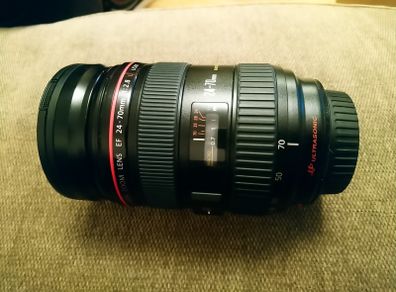 Canon EF 24-70mm f/2.8L USM Lens PLUS Hoya filter