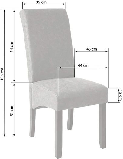 Set of 2 High-Quality Luxury Dining Chairs - Free Delivery Nationwide