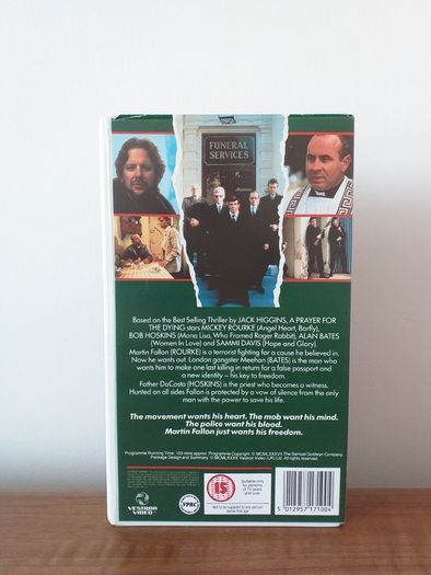 A Prayer For The Dying VHS Video Cassette Tape 1987
