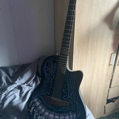 Ovation DJ Ashba Chrome Bone
