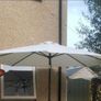 The 3M Crank & Tilt Sun Parasol & base (new) Image 4