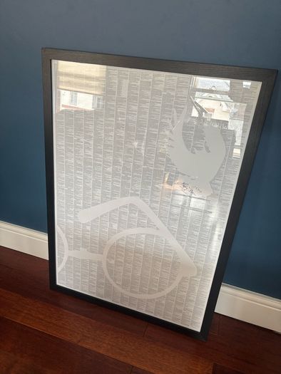 Harry Potter framed poster