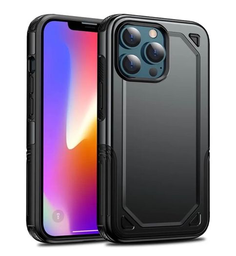 Hybrid Armour Case for iPhone 12 11 Pro XR XS MAX 6 7 8 SE Shockproof Back Cover
