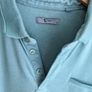 polo shirt Tu man, size S mens top polo shirts, beautiful green color, fastened with buttons Image 4