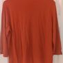 Gray Osbourn red blouse size UK22 EU50 Postage included Image 3