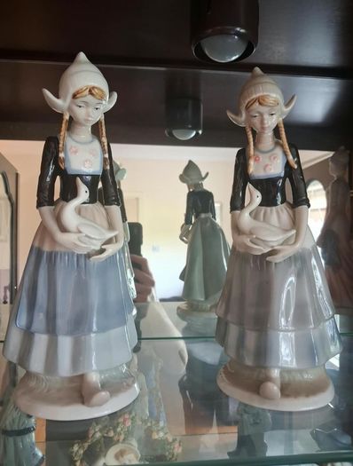 Ornaments ,Vintage Porcelain Figurine Collection